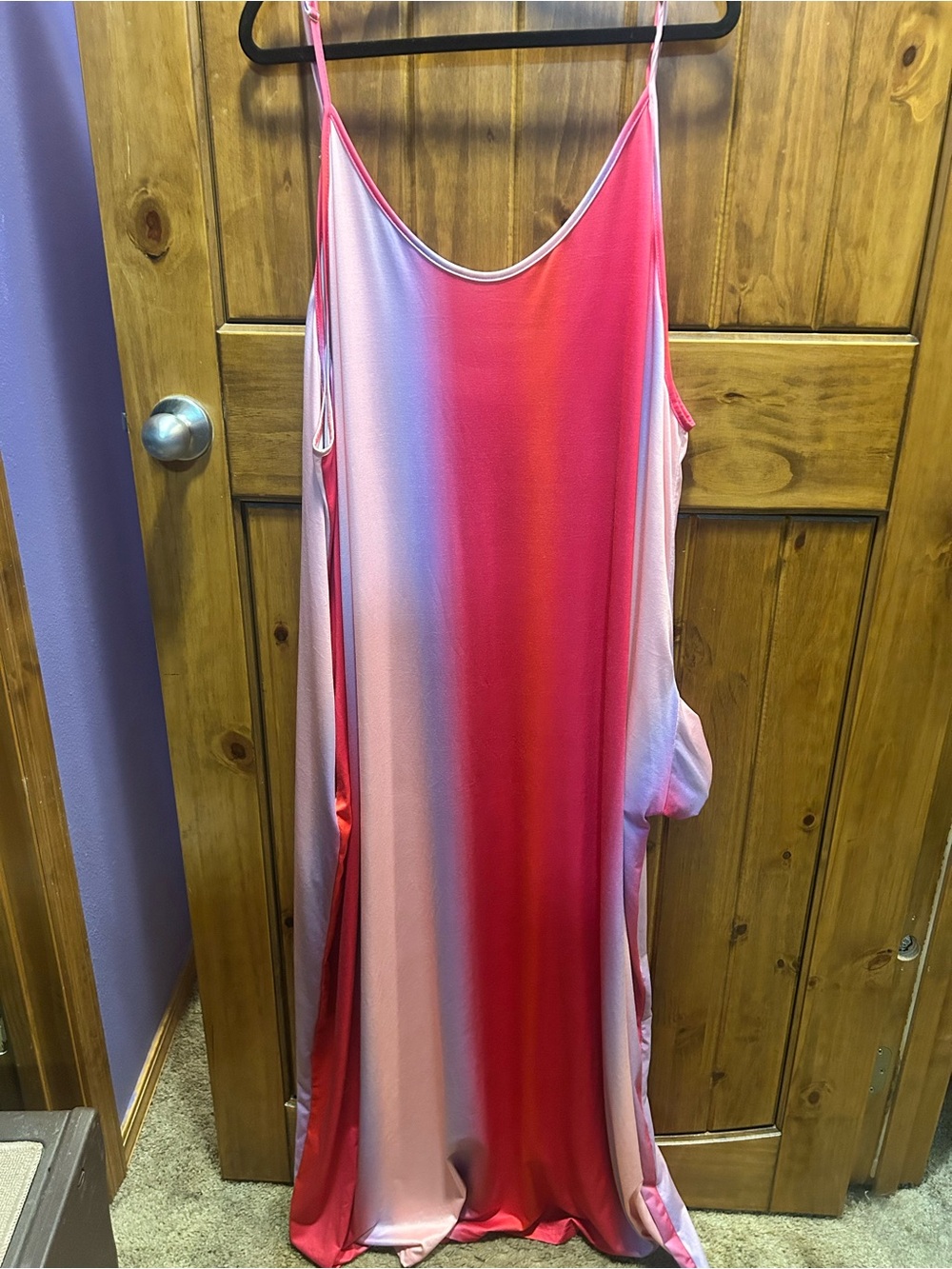 Pinks and purples Slip Dress